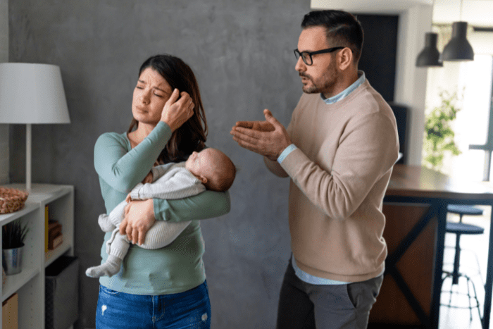 image de l'article Le baby clash : les conflits de couple après l’arrivée de bébé