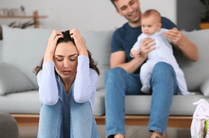 image de l'article Les principales difficultés psychiques périnatales : baby blues, dépression post-partum, psychose, ESPT