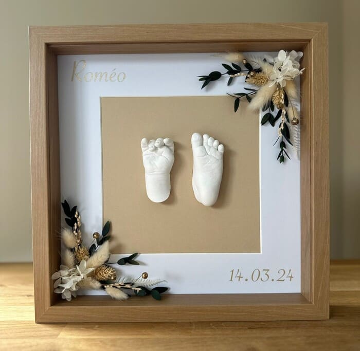Image de Empreintes 3D mains/pieds bebé ou enfant